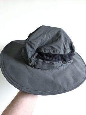 Columbia Bora Bora II Booney Camping Hiking Bucket Hat Gray Full Brim Omni-shade